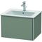 Duravit Waschtischunterbau XSQUARE 400x610x478mm steingrau seidenmatt