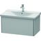 Duravit Waschtischunterbau XSQUARE 405x810x473mm nordic weiß seidenmatt