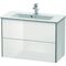 Duravit WTU COMPACT XSQUARE 560x810x388mm weiß hochglanz