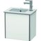 Duravit Waschtischunterbau XSQUARE 400x410x289mm Türansch links weiß matt