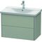 Duravit Waschtischunterbau XSQUARE 565x810x473mm taupe seidenmatt