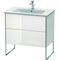 Duravit Waschtischunterbau XSQUARE 832x810x478mm weiß hochglanz