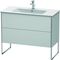 Duravit Waschtischunterbau XSQUARE 832x1010x478mm weiß seidenmatt