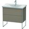 Duravit Waschtischunterbau XSQUARE 805x810x473mm leinen