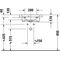 Duravit Waschtisch DURASTYLE COMPACT m ÜL HLB 550x400mm 3 Hahnlöcher weiß WG