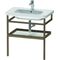 Duravit Handtuchhalter DURASTYLE 440x740mm m Abl. we matt/nussbaum massiv