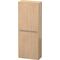 Duravit Halbhochschrank X-LARGE 238x500x1320mm Ans links eiche gebürstet