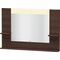 Duravit Spiegel VERO 142x1200x800mm Be kastanie dunkel