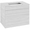 V&B Waschtischunterschrank VENTICELLO 757x606x502mm Griff white White Wood