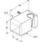 Kludi Wandanschlussbogen A-QA DN 15 m Brausehalter chr
