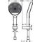HG Brauseset RAINFINITY 130 3jet mit Brauseschlauch 1600mm mattweiß