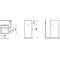 Laufen Waschtisch KARTELL 375x435x900mm frst o ÜL 1 HL m Deko sw/g