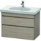 Duravit Waschtischunterbau DURASTYLE 453x800x610mm pine silver