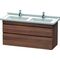 Duravit Waschtischunterbau DURASTYLE 470x1200x618mm nussbaum natur