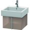 Duravit Waschtischunterbau VERO 431x450x298mm cappuccino hochglanz