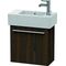 Duravit Waschtischunterbau X-LARGE 228x450x442mm Ans re nussbaum gebürstet