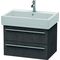 Duravit Waschtischunterbau X-LARGE 443x650x448mm eiche dunkel gebürstet