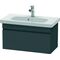 Duravit Waschtischunterbau DURASTYLE 730x350mm graphit matt