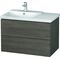 Duravit Waschtischunterbau L-CUBE 820x481x555mm pine terra