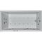 Duravit Rechteck-Whirlwanne STARCK 301 l 180x90 we 1 RS Combi-System E