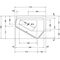 Duravit Whirlwanne Paiova 5 E re 205 l 1770x1300mm we Combi-System L