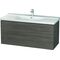 Duravit Waschtischunterbau L-CUBE 1220x481x555mm pine terra