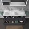 Duravit Waschtischunterbau L-CUBE 1290x481x555mm graphit matt