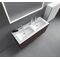 Duravit Waschtischunterbau L-CUBE 1290x481x555mm eiche dunkel gebürstet