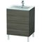 Duravit Waschtischunterbau L-CUBE 620x481x704mm pine terra