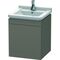 Duravit Waschtischunterbau L-CUBE 447x460x558mm Ans re fla grey seidenmatt