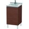 Duravit Waschtischunterbau L-CUBE 447x460x712mm Ans re Amerik. nussbaum