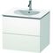 Duravit Waschtischunterbau L-CUBE 514x620x550mm weiß matt