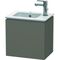 Duravit Waschtischunterbau L-CUBE 294x420x400mm Ans li fla grey seidenmatt