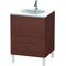 Duravit Waschtischunterbau L-CUBE 514x620x704mm amerikanisch nussbaum