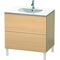 Duravit Waschtischunterbau L-CUBE 534x820x704mm mediterrane eiche