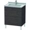 Duravit Waschtischunterbau L-CUBE 469x670x712mm eiche dunkel gebürstet