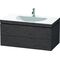 Duravit Möbelwaschtisch DARLING NEW 1000x540mm o ÜL 1 HL Ei dunkel gebürstet