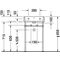 Duravit Waschtisch VERO AIR o ÜL m HLB 500x470mm 3 Hahnlöcher weiß