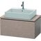 Duravit Konsolenunterschrank L-CUBE 400x820x477mm eiche kaschmir