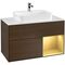 V&B Waschtischunterschrank FINION 1000x603x501mm Regalele. go ma Wln ven