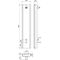 SCHELL Duschpaneel LINUS Inox DP-C-T M-Wasser Thermostat Edelstahl gebürstet
