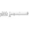HG Handtuchhalter AddStoris zweiarmig, 445mm mattschwarz