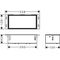HG Wandnische XtraStoris Safe 150x300x100mm m befl Tür u Abspv ES geb