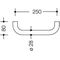 Hewi Wannengriff SERIE 477 ohne Rosetten umbra