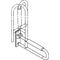 Hewi Stützklappgriff SERIE 801 mobil drehb m Polster d= 33mm 600mm rubinrot