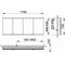 Keuco Spiegelschrank ROYAL MODULAR 2.0 Breite 1700mm Höhe 700mm Tiefe 120mm