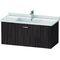 Duravit Waschtischunterbau XBASE 1 Auszug 448x1000x468mm kastanie dunkel