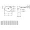 V&B Aufsatzwaschtisch LOOP & FRIENDS mit ÜL 560x380mm stone white C+