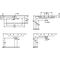 V&B Schrankwaschtisch SUBWAY 3.0 1300x470mm o ÜL mit HL we C+