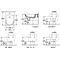 V&B Wand-Bidet SUBWAY 3.0 375x560mm m ÜL m HL stone white C+